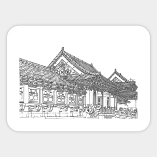 Forbidden City Sticker